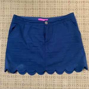 Lilly Pulitzer Colette Scallop Hem Skort